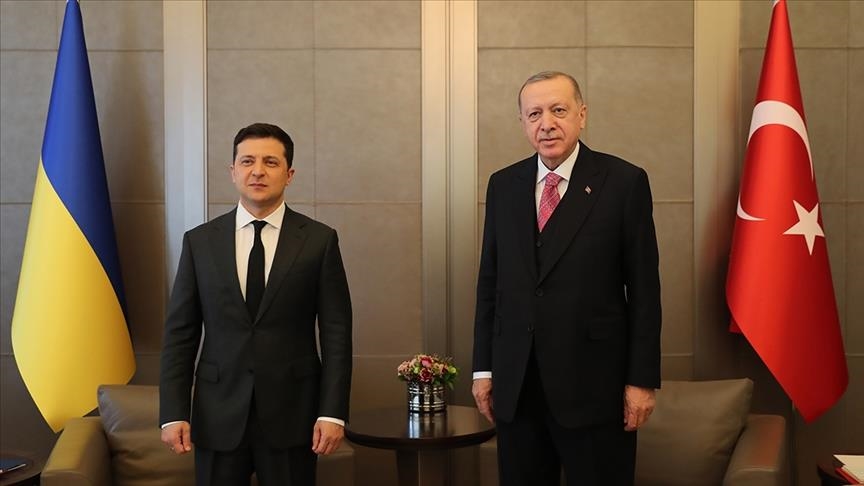 Serokomar Erdogan bi Zelenskiy ra li ser telefonê axivî