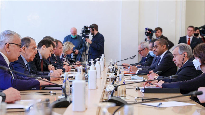 Lavrov says Moscow stands for 'negotiated solution' in Ukraine