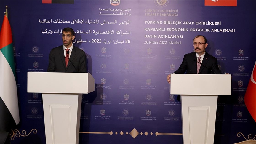 Türkiye-BAE Kapsamlı Ekonomik Ortaklık Anlaşması müzakereleri başladı