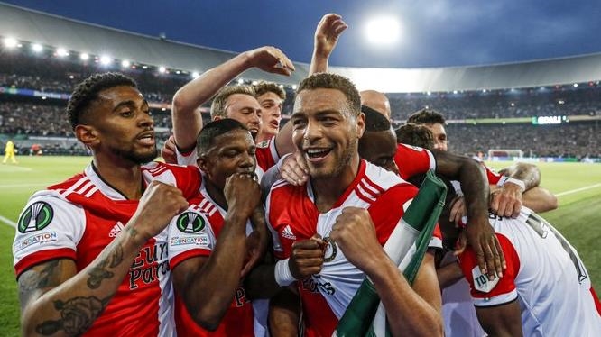 Cyriel Dessers nets twice to give Feyenoord 3-2 win over Olympique Marseille