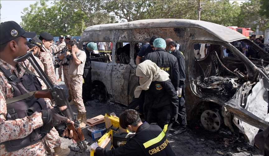UN Security Council seeks cooperation with Pakistan, China to probe Karachi blast