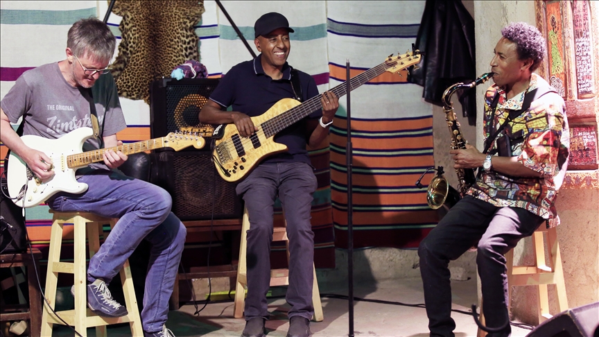 Ethiopian jazz artist looks for fusion with Turkish music