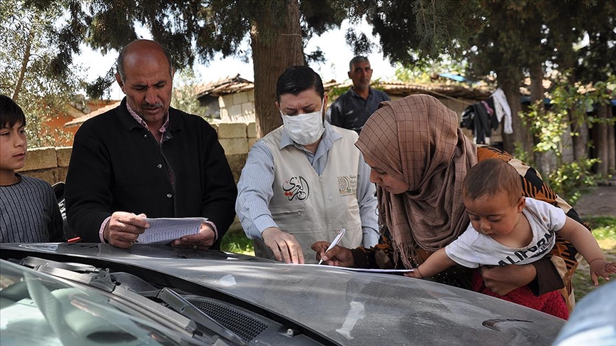 Suriyeli ihtiyaç sahiplerine yardım