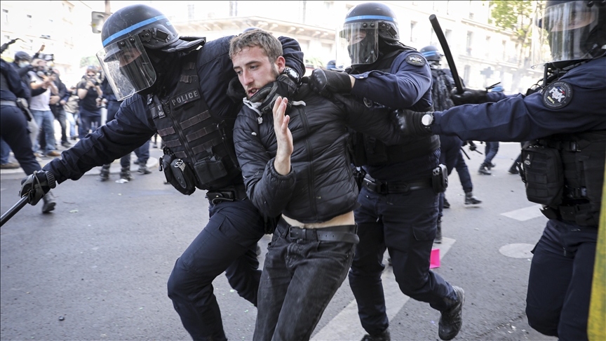 France - Manifestation du 1er mai : 45 interpellations à Paris