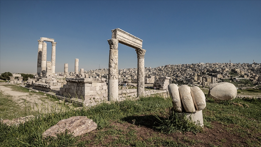Amman Kalesi binlerce yıldır medeniyetlere ev sahipliği yapıyor
