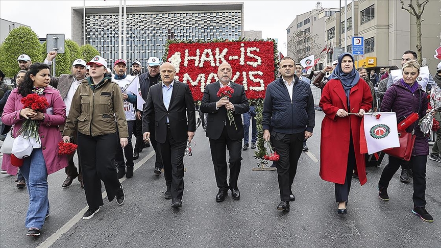 1 Mayıs Emek ve Dayanışma Günü kutlanıyor
