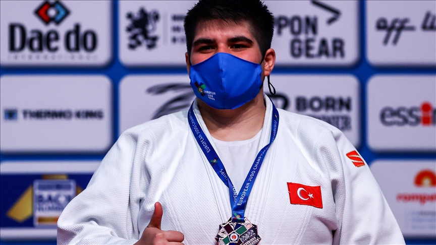 جودوکار ترکیه مدال برنز در مسابقات جام اروپا را کسب کرد