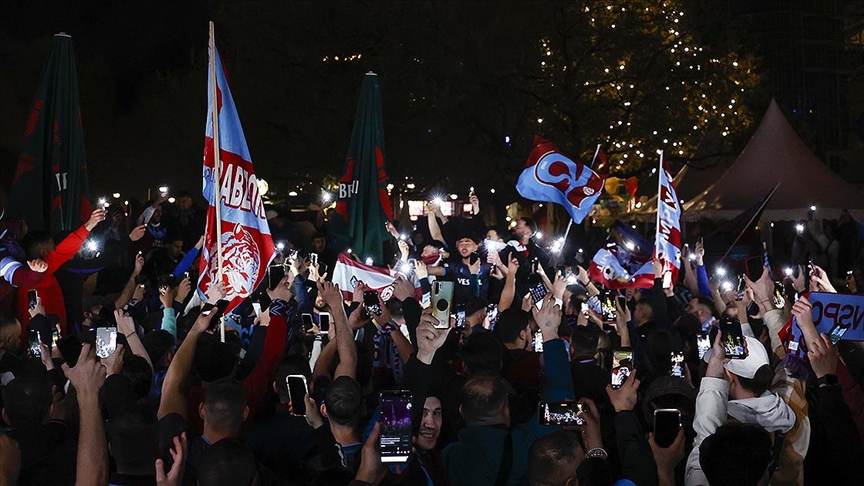 FIFA, Trabzonspor'un şampiyonluk kutlama görüntülerini paylaştı