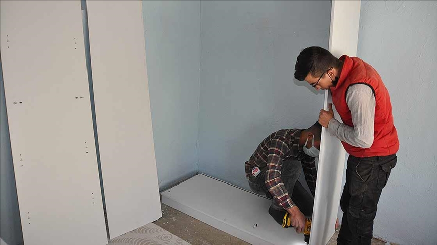 Meslek lisesi öğrencilerinden 54 binin üzerinde eve destek