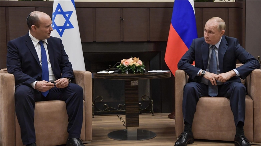 Russian president, Israeli premier discuss Ukraine over phone