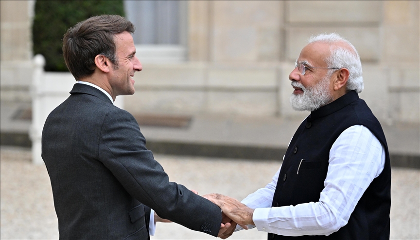 Presidenti francez dhe kryeministri indian takohen në Francë