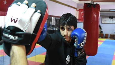 Genç sporcu Miraç Özgenel, üç branşta Türkiye şampiyonluğu hedefliyor