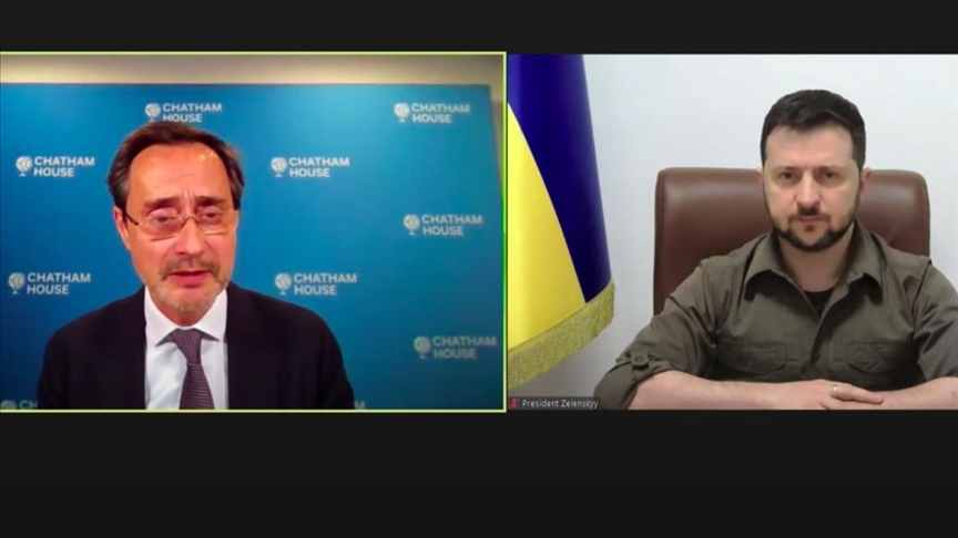Ukrainian president condemns Russia's 'inhuman' treatment of civilians in Ukraine's Mariupol