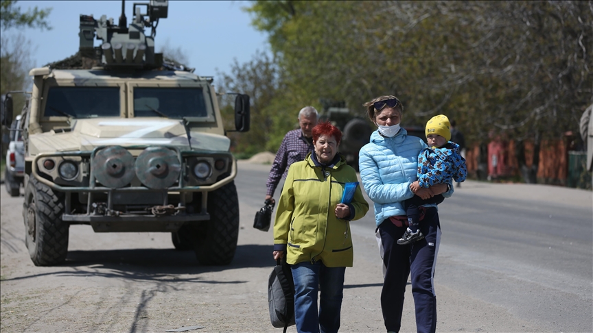 Ukraine says all women, children, elderly evacuated from Mariupol plant