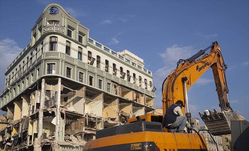 Ascienden a 31 muertos y 84 heridos las víctimas de la explosión en el hotel Saratoga de Cuba