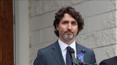 Canadian prime minister makes surprise visit to Ukrainian town near capital