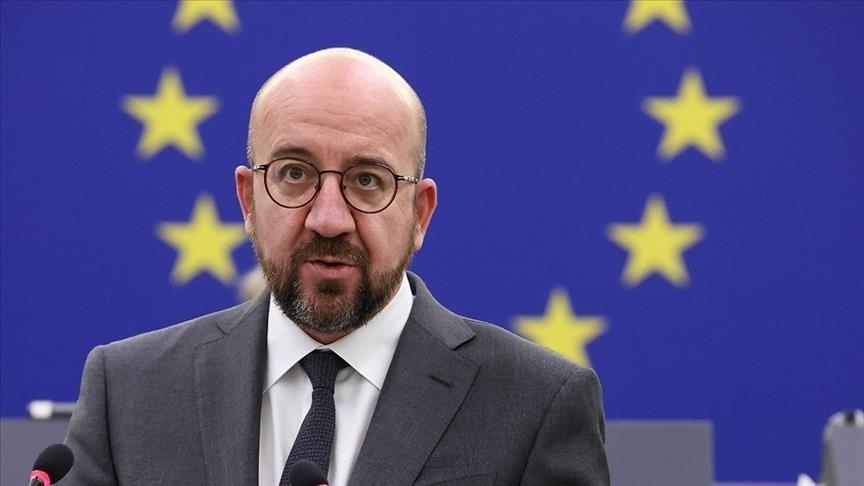 EU’s Charles Michel visits Odesa on Europe Day