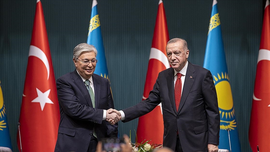 Cumhurbaşkanı Erdoğan: Kazakistan ile atacağımız adımlarla 10 milyar dolar ticaret hacmi hedefine ulaşacağız