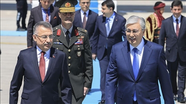 Kazakistan Cumhurbaşkanı Tokayev Ankara'da