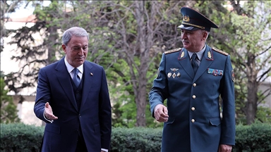 Milli Savunma Bakanı Akar, Kazakistanlı mevkidaşı ile görüştü