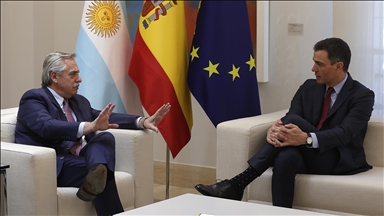 Spanish premier, Argentinian president discuss Russia-Ukraine war