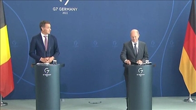Germany, Belgium reaffirm support for Ukraine