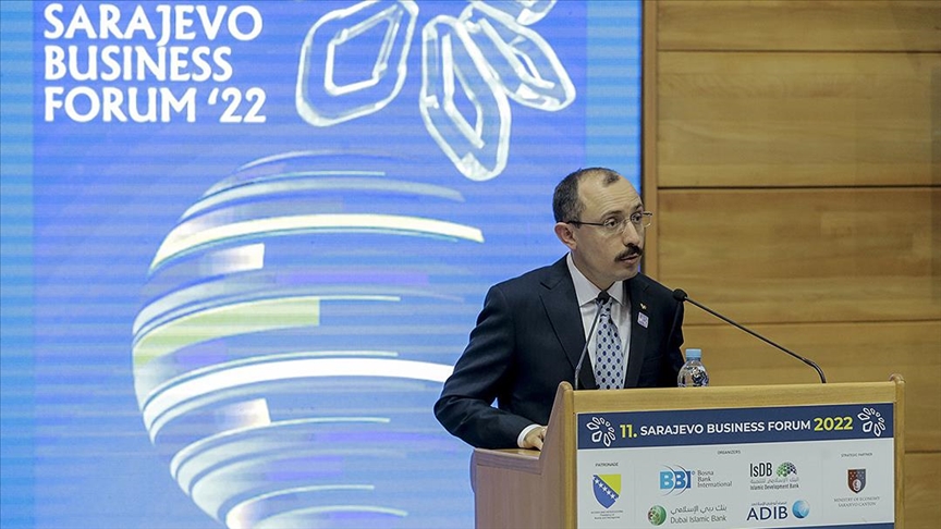 Ticaret Bakanı Muş 'Saraybosna İş Forumu'nda konuştu: Ortak bir geleceğe bağlı olduğumuzu çok iyi biliyoruz