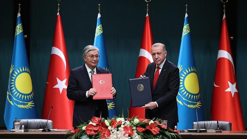 بیانیه مشترک ترکیه و قزاقستان؛ تاکید بر ارتقا روابط دو کشور به سطح مشارکت استراتژیک پیشرفته