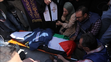 Israeli army says Palestinians behind journalist’s death
