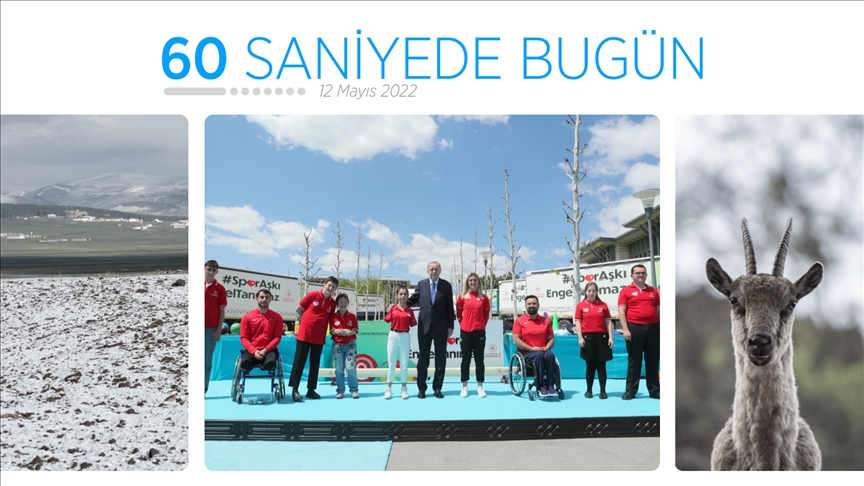 60 saniyede bugün (12 Mayıs 2022)