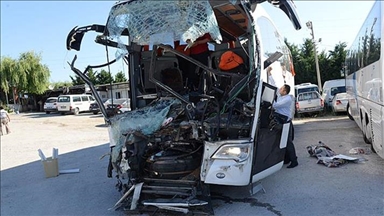В Казахстане опрокинулся автобус с гражданами Узбекистана