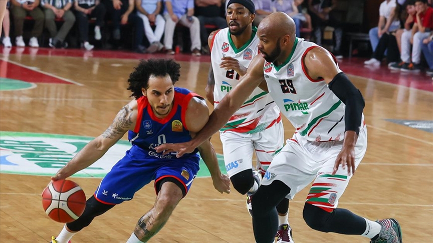 Anadolu Efes-Pınar Karşıyaka play-off serisinin son maçı ertelendi