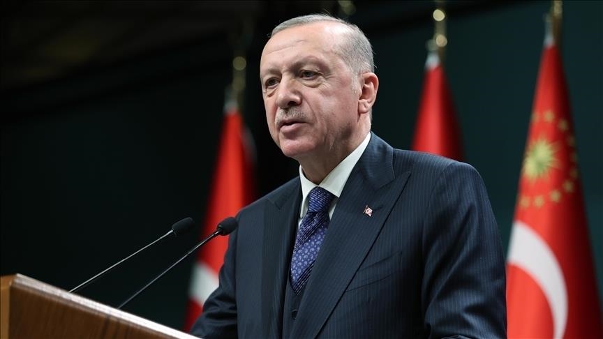 Serokomar Erdogan peyama serxweşiyê da malbatên eskerên şehîd
