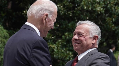 Biden dan raja Yordania bahas upaya redakan ketegangan Israel-Palestina