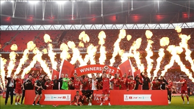 Liverpool win 2022 English FA Cup