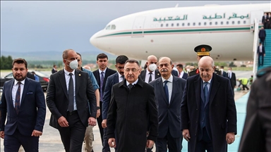 Cezayir Demokratik Halk Cumhuriyeti Cumhurbaşkanı Tebbun, Ankara'da