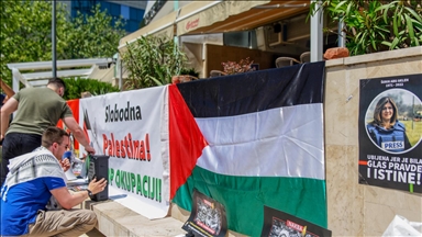Crna Gora: U Podgorici održan skup podrške palestinskom narodu
