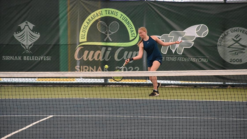 Şırnak'ın ilk uluslararası tenis turnuvası Cudi Cup başladı 