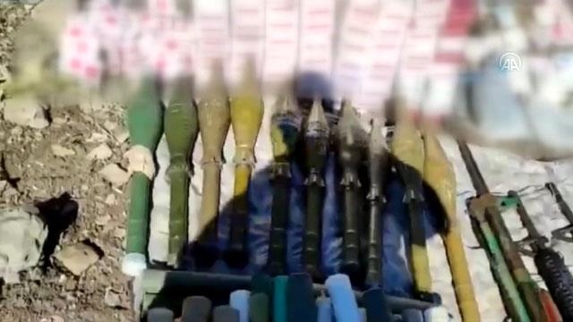 MOD Turkiye: U operaciji "Kandža-Katanac" zaplijenjena veća količina naoružanja i eksploziva terorista PKK-a