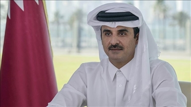 دیدار امیر قطر با رئیس جمهور اسلوونی
