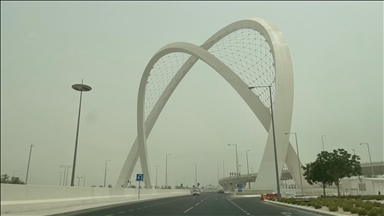 قطر.. كتلة غبارية وتحذير من رياح قوية ورؤية متدنية 