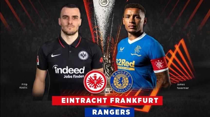 Eintracht Frankfurt to take on Rangers in Wednesday's Europa League final