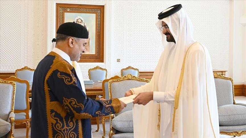 L'ambassadeur de Libye présente ses lettres de créance au vice-émir du Qatar