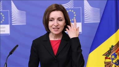 Moldovan leader urges European Parliament to support her country's EU membership bid