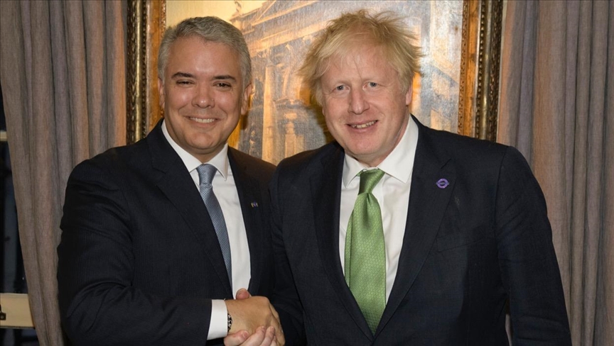 Presidente de Colombia se reúne con Boris Johnson para abordar formalización del TLC con Reino Unido