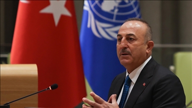 Turkish foreign minister urges international cooperation to tackle migration