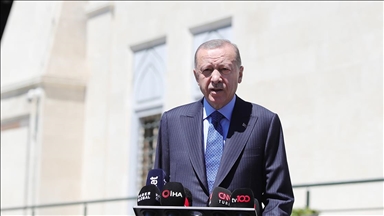 Cumhurbaşkanı Erdoğan: NATO'ya terör örgütlerinin girmesine evet diyemeyiz, diplomasi yürütüyoruz ama tavrımız net