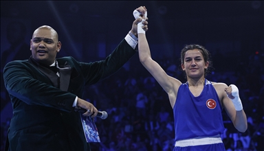 نماینده ترکیه در مسابقات قهرمانی بوکس زنان جهان مدال طلا گرفت