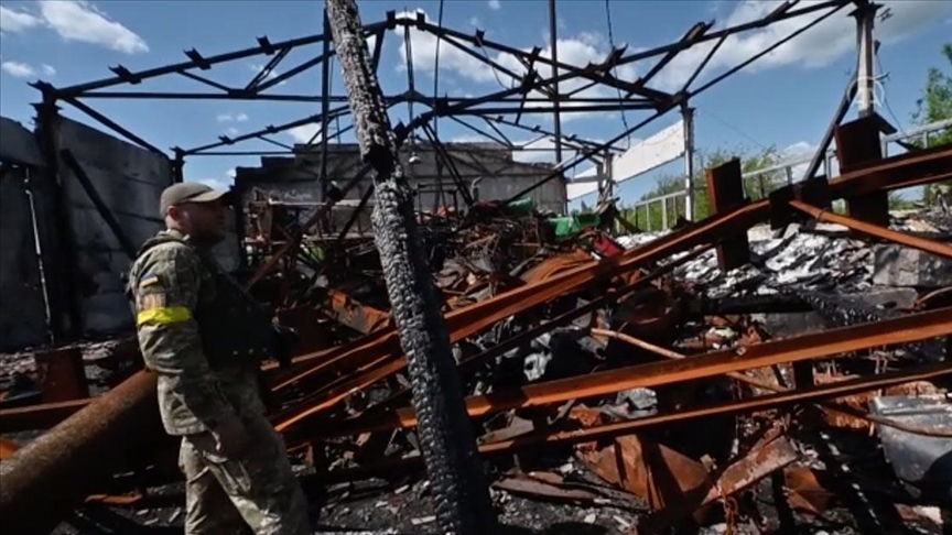 Драматично видео: Уништени населби во Запорожје во Украина