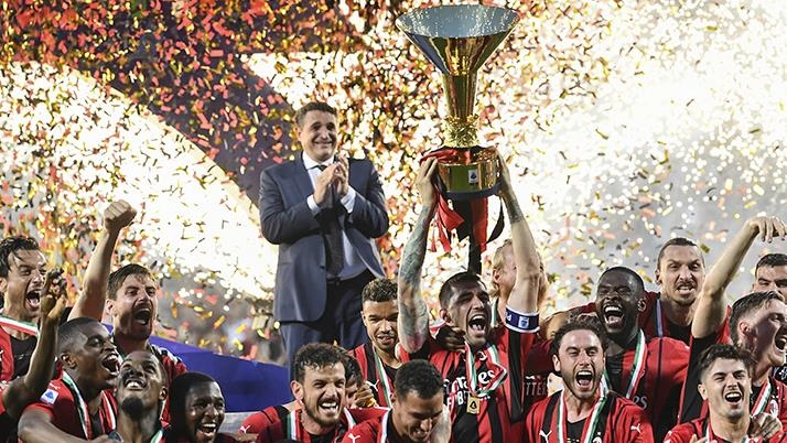 AC Milan win Italian Serie A title after 11 years